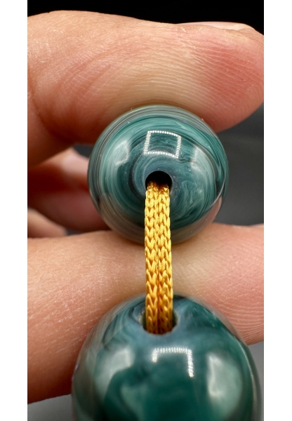 Tugerdi Firfirik Hare Koleksiyonluk Turkuaz 83 Gr Faturan Sıkma Kehribar Tespih AHTES2517