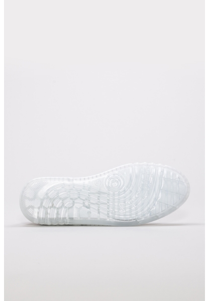 Tugerdi Beyaz Hakiki Deri Kauçuk Taban Bağcıklı Günlük Kadın Ayakkabı TG096092615476