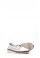 Tugerdi Beyaz Hakiki Deri Rahat Taban Kaliteli Tarz Kadın Günlük Ayakkabı TG091392615411