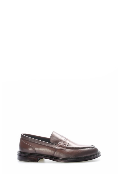 Tugerdi Kahve Hakiki Deri Siyah Termo Taban Klasik Erkek Ayakkabı TG098191311410