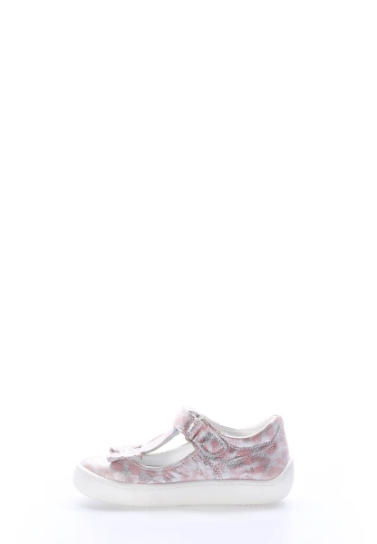 Tugerdi İçi Dışı Hakiki Deri Pembe Kız Çocuk Casual Günlük  Ayakkabı AH080062411145
