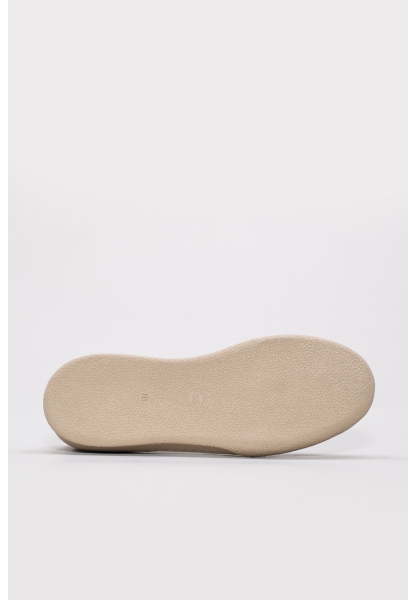 Tugerdi Silver Ortopedik Hakiki Deri Hafif Taban Kadın Babet Ayakkabı TG096572613741