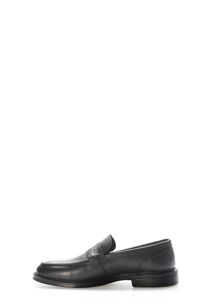 Tugerdi Siyah İçi Dışı Hakiki Deri Siyah Termo Taban Erkek Klasik Ayakkabı TG098191311410