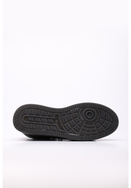 Tugerdi Siyah Hakiki Deri Bağcıklı Eva Taban Erkek Casual Ayakkabı TG09154131241411