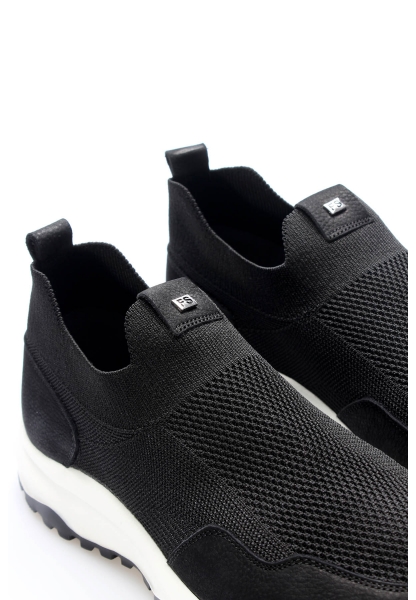 Tugerdi Siyah İçi Dışı Hakiki Deri Beyaz Eva Taban Erkek Spor Ayakkabı TG092141312838