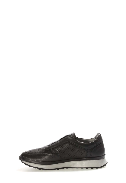 Tugerdi Siyah Hakiki Deri Rahat Termo Taban Kaliteli Erkek Casual Ayakkabı TG09951131109261323