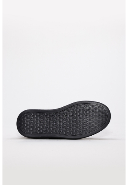 Tugerdi İçi Dışı Hakiki Deri Siyah Unisex Çocuk Casual Günlük Ayakkabı AH087706161861320