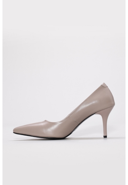 Tugerdi Vizon Hakiki Deri Jurdan Taban Kadın İnce Topuklu Ayakkabı TG0921526111292