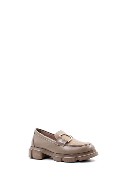 Tugerdi Vizon Tokalı Hakiki Deri Hafif Taban Kaliteli Kadın Casual Ayakkabı TG09217261708914