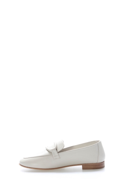 Tugerdi Vizon İçi Dışı Hakiki Deri Hafif Taban Kaliteli Kadın Babet Ayakkabı TG096572615410