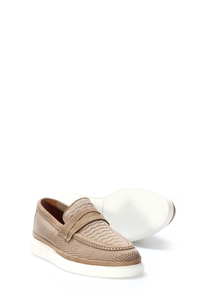 Tugerdi Vizon Nubuk İçi Dışı Hakiki Deri Hafif Taban Kaliteli Erkek Günlük Ayakkabı TG09722131769