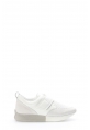 Tugerdi Beyaz Süet Hakiki Deri Bantlı Tipu Taban Kadın Casual Ayakkabı TG093562611965