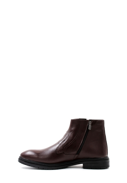 Tugerdi Hakiki Deri Kahve Termo Taban Kürklü Klasik Erkek Bot TG09871111131628