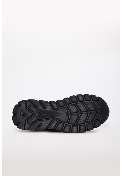 Tugerdi Siyah Hakiki Deri Kürklü Bağcıklı Kauçuk Taban Günlük Erkek Ayakkabı TG09214111315438