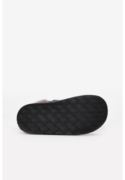 Tugerdi İçi Kürklü Dışı Hakiki Deri Siyah Unisex Çocuk Bot AH08157112412862