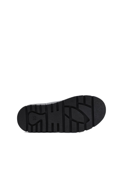 Tugerdi İçi Kürklü Dışı Hakiki Floter Deri Siyah Unisex Çocuk Bot AH0876911241239