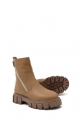 Tugerdi Vizon Floter İçi Kürklü Hakiki Deri Fermuarlı Kauçuk Taban Kadın Bot TG097101126162294