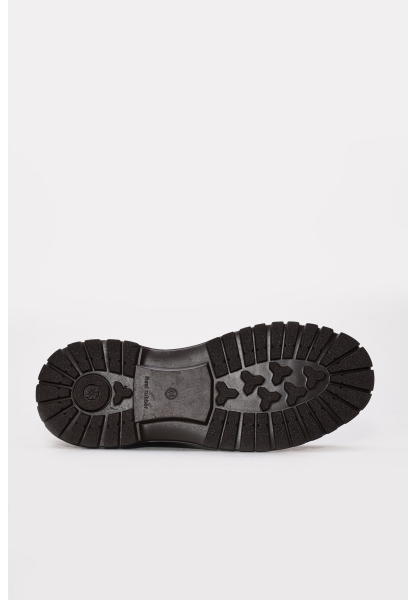 Tugerdi Kahve İçi Dışı Hakiki Deri Bağcıklı Fermuarlı Termo Taban Kadın Spor Bot TG094421913125445