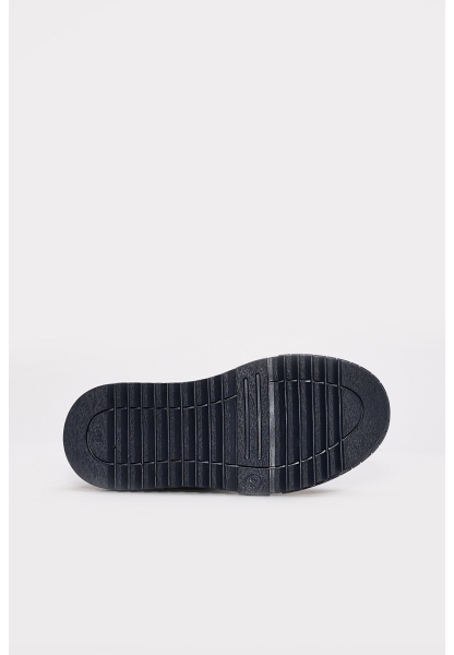 Tugerdi Kaliteli Hakiki Deri Lacivert Tarz Unisex Çocuk Spor Bot AH08612196116316