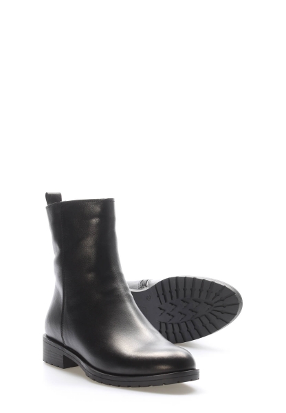 Tugerdi Kaliteli Hakiki Deri Siyah Kadın Bot AH0825719261735