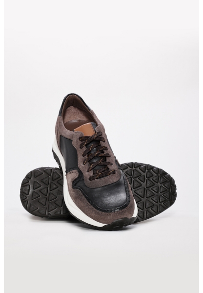 Tugerdi Kahve Süet Hakiki Deri Eva Taban Bağcıklı Kaliteli Erkek Spor Ayakkabı TG095301312561231