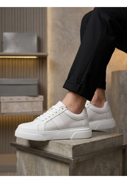 TGE0247 Erkek Sneaker Günlük Casual Spor Ayakkabı Beyaz