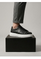 TGE0247 Erkek Sneaker Günlük Casual Spor Ayakkabı Siyah