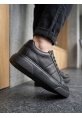 TGE0247 Erkek Sneaker Günlük Casual Spor Ayakkabı Siyah Taban