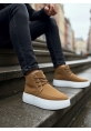 Tugerdi Taba İçi Kürklü Bağcıklı Hafif Taban Tarz Erkek Spor Bot TGE230700