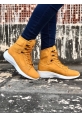 Tugerdi Camel Sarı Kısa Boksör Bağcıklı Hafif Taban Unisex Spor Postal Bot TGER230936789
